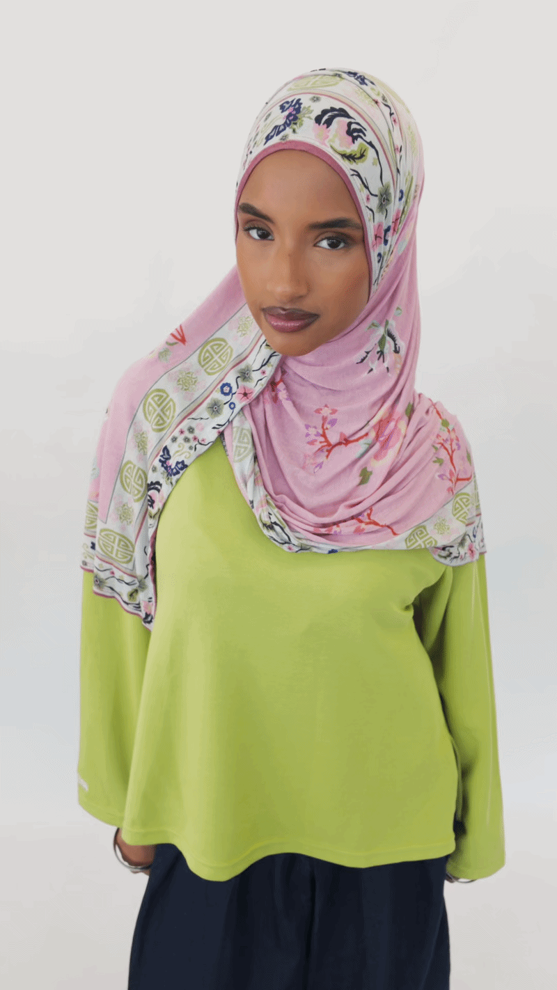 Pink Russian Doll -  Printed CottonPRO Jersey - Double