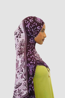 Purple Passionmina - Cotton Jersey - Semi Double