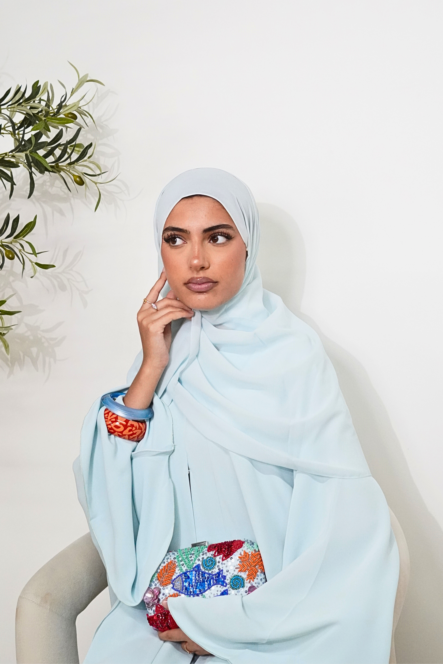 Aisha in Baby Blue - Albi