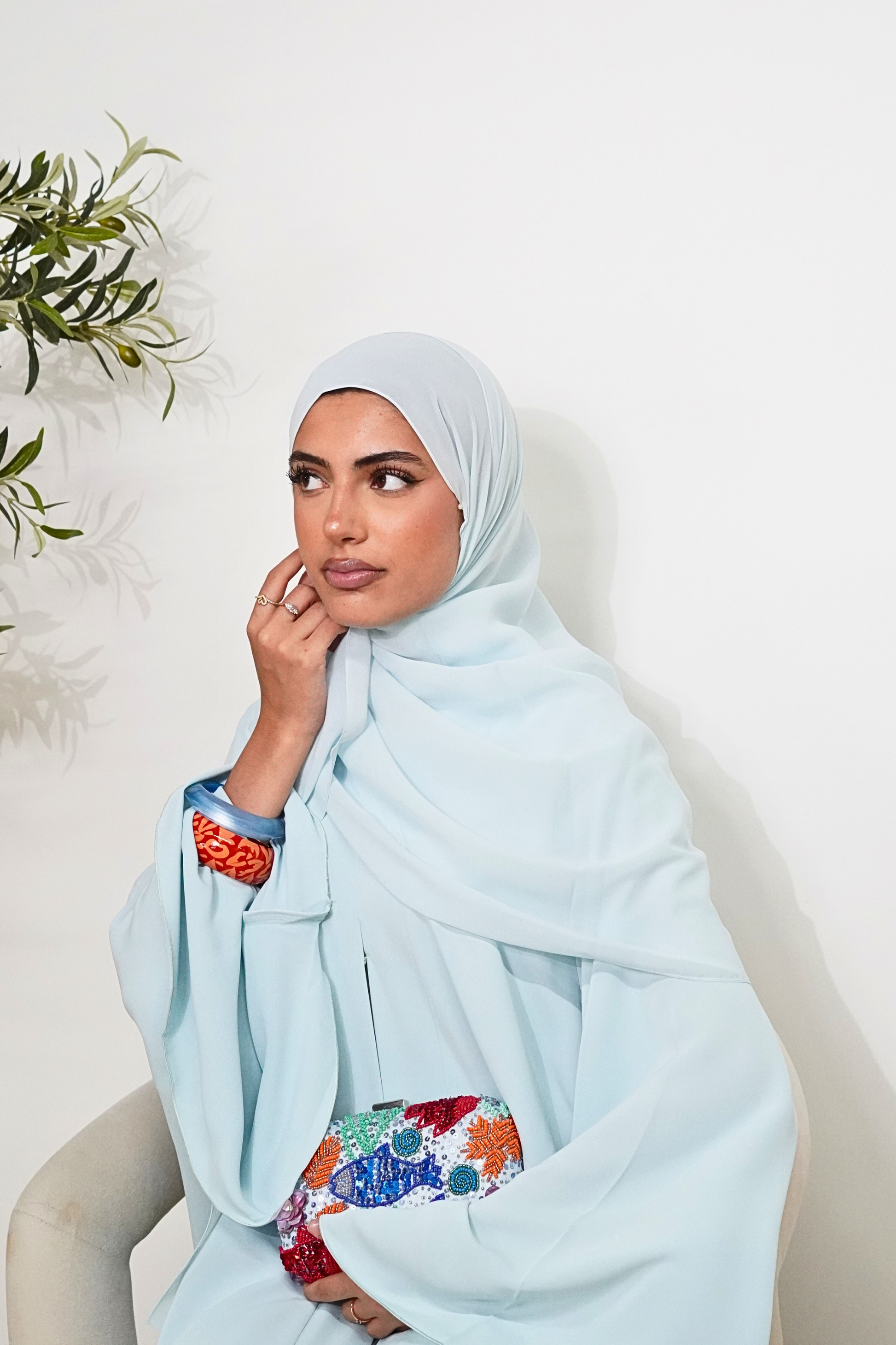 Aisha in Baby Blue - Albi