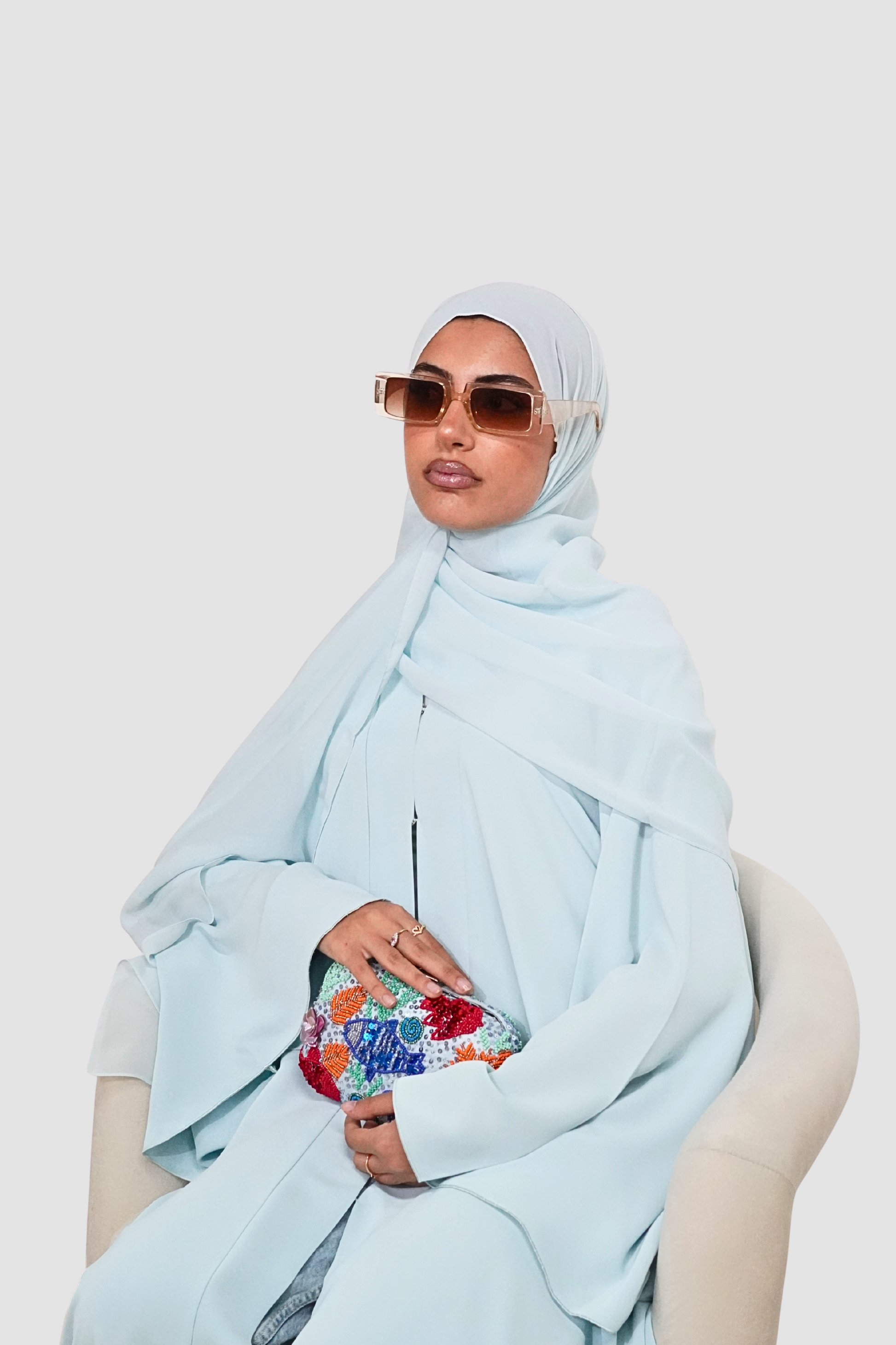 Aisha in Baby Blue - Albi