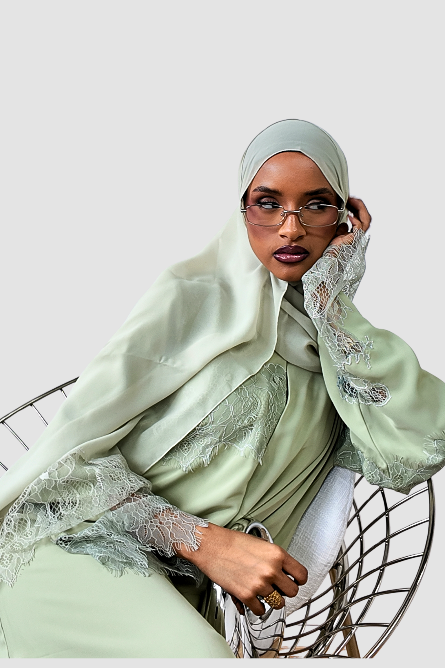 Inaaya in Pistachio - Albi