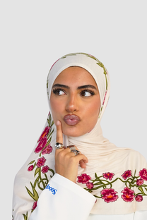 White Vina - Cotton Jersey - Semi Double