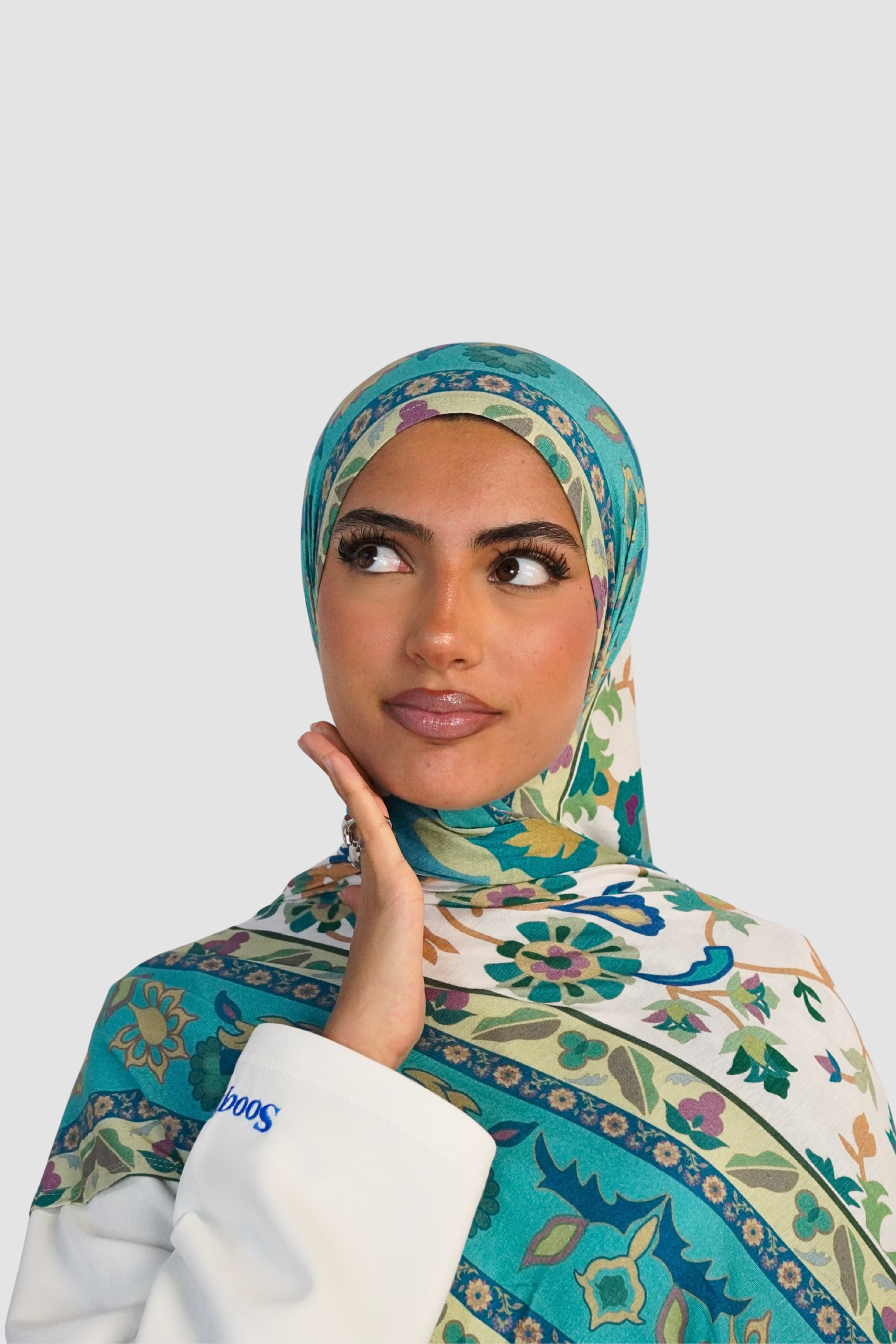 Blue Fantasia - Cotton Jersey - Semi Double