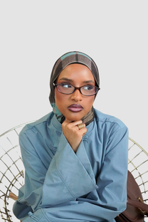 Blue Plaidy - Cotton Jersey - Semi Double