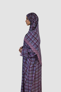 Ube Latte Lace Abaya