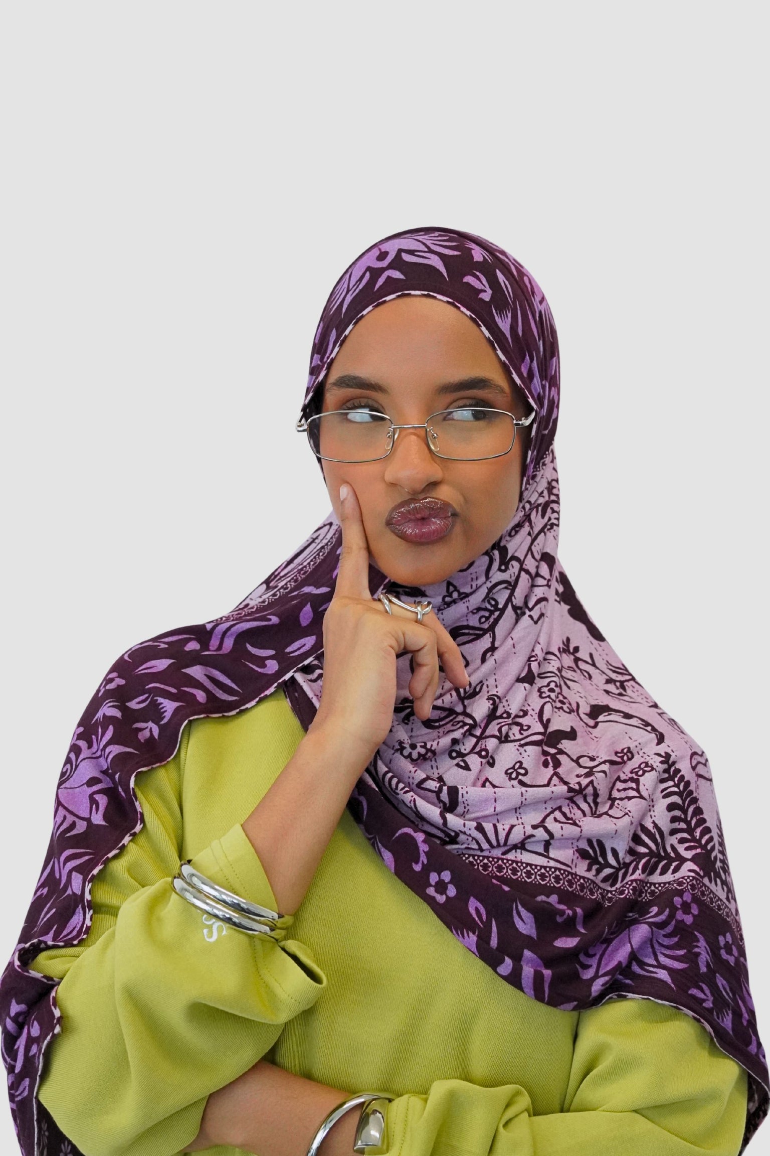 Purple Passionmina - Cotton Jersey - Semi Double